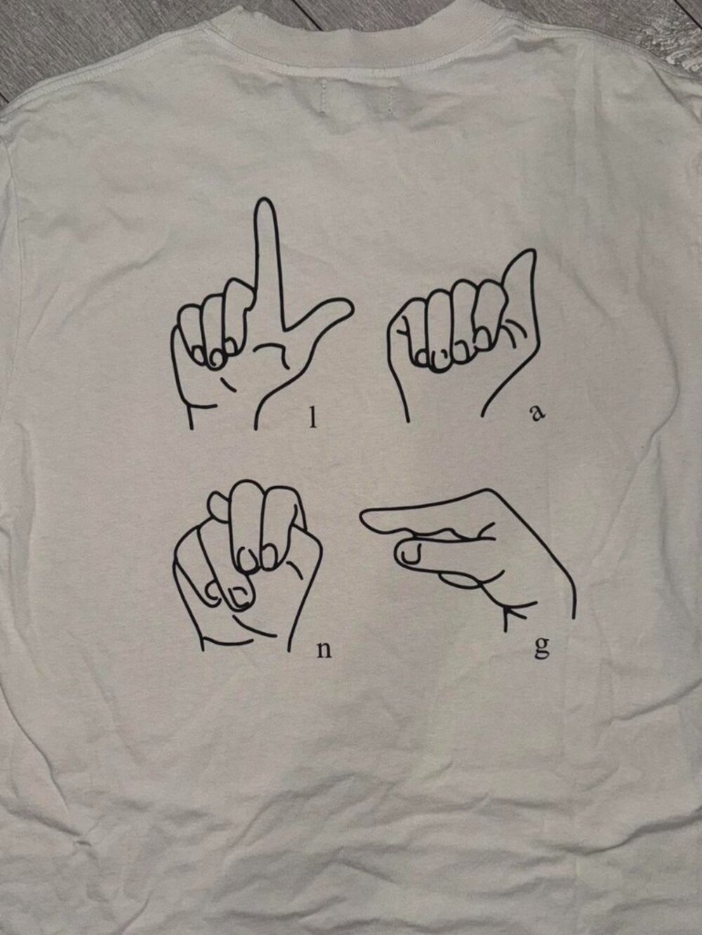Pglang Sign Language Tshirt
